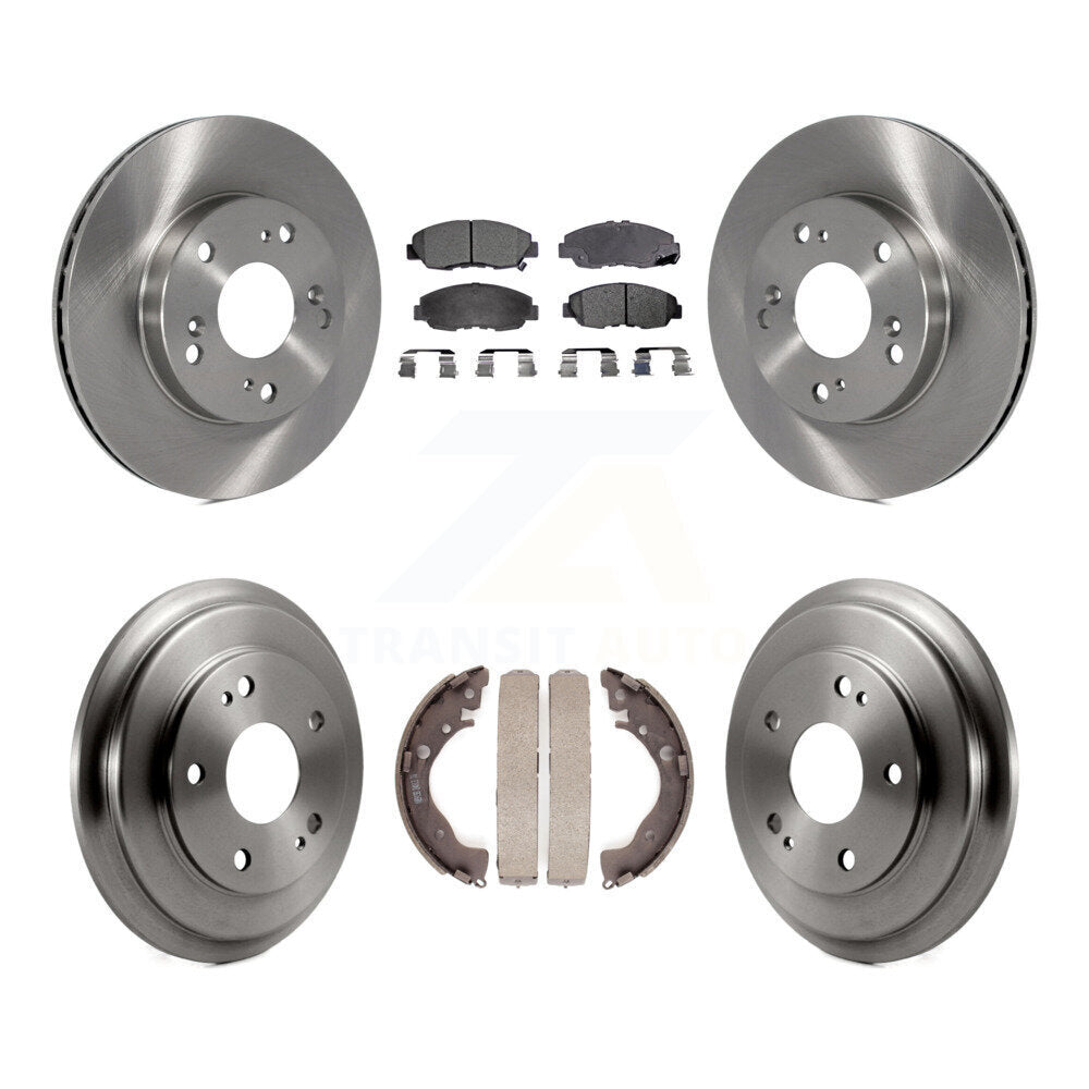 Transit Auto K8T-103521 Disc Brake Kit for 2006-2011 Honda Civic - Front and Rear product image