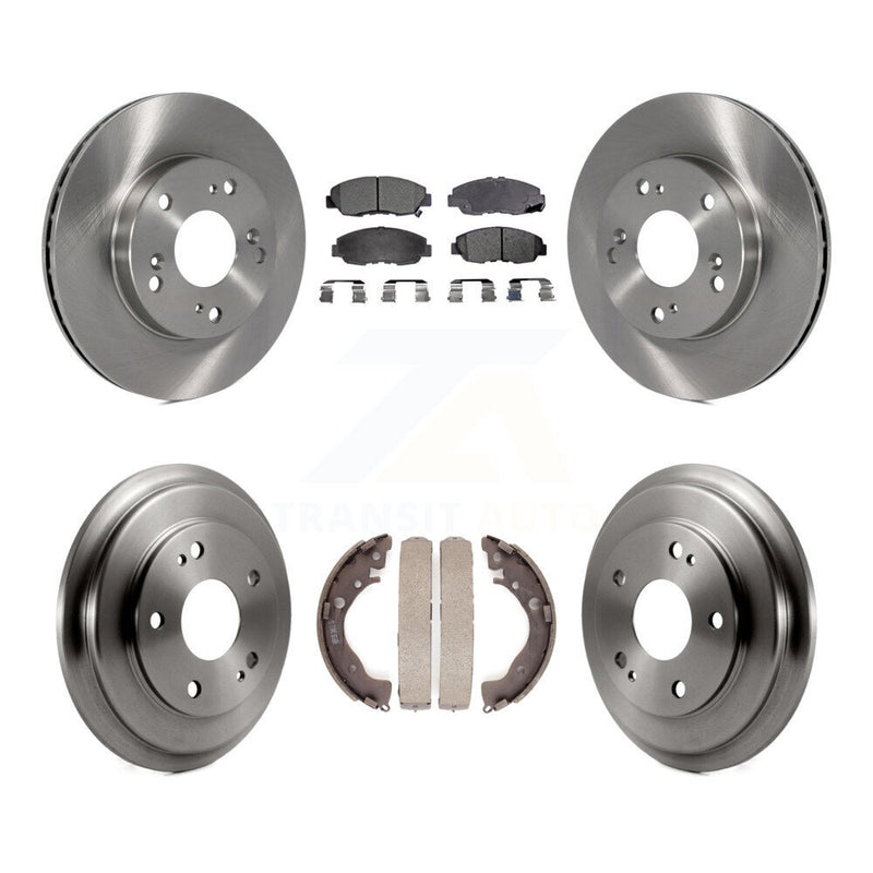 Transit Auto K8T-103521 Disc Brake Kit for 2006-2011 Honda Civic - Front and Rear product image