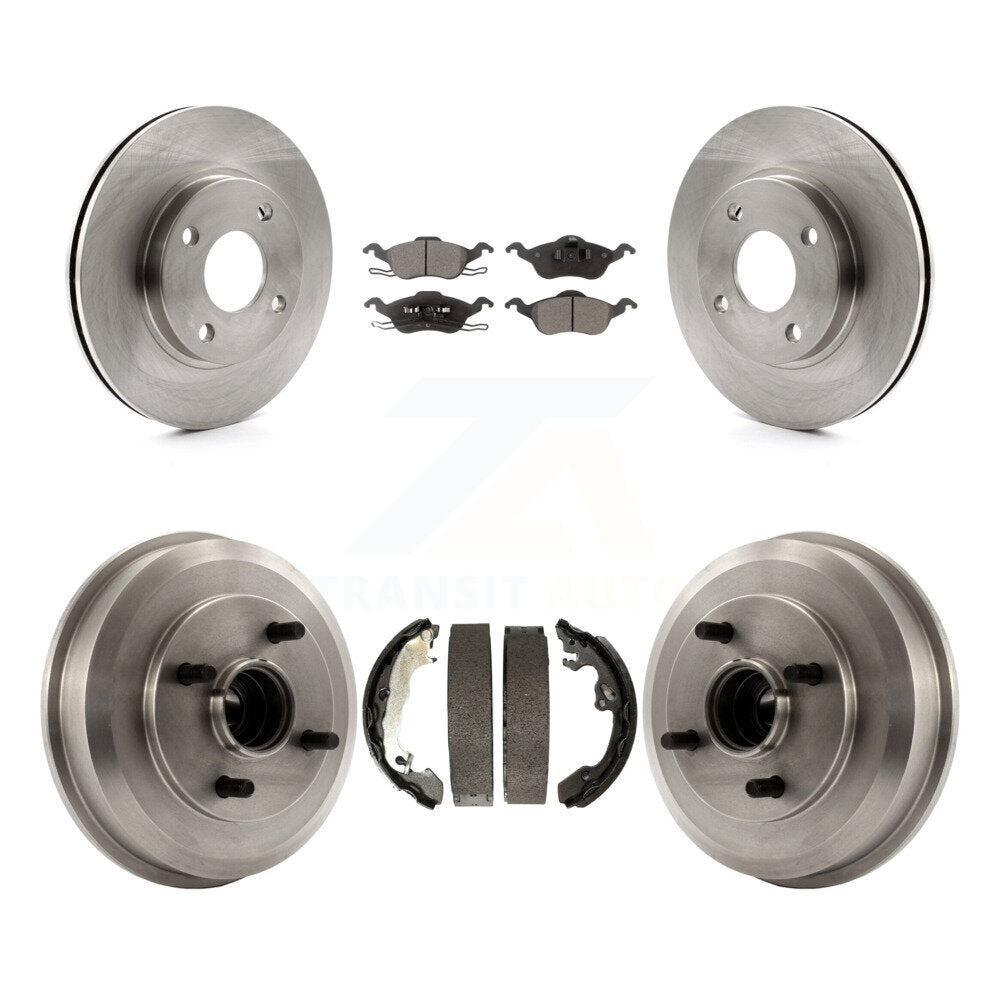 Transit Auto K8T-103535 Disc Brake Kit for 2000-2003 Ford Focus - Front and Rear product image