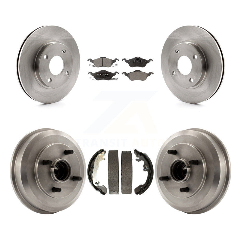 Transit Auto K8T-103535 Disc Brake Kit for 2000-2003 Ford Focus - Front and Rear product image