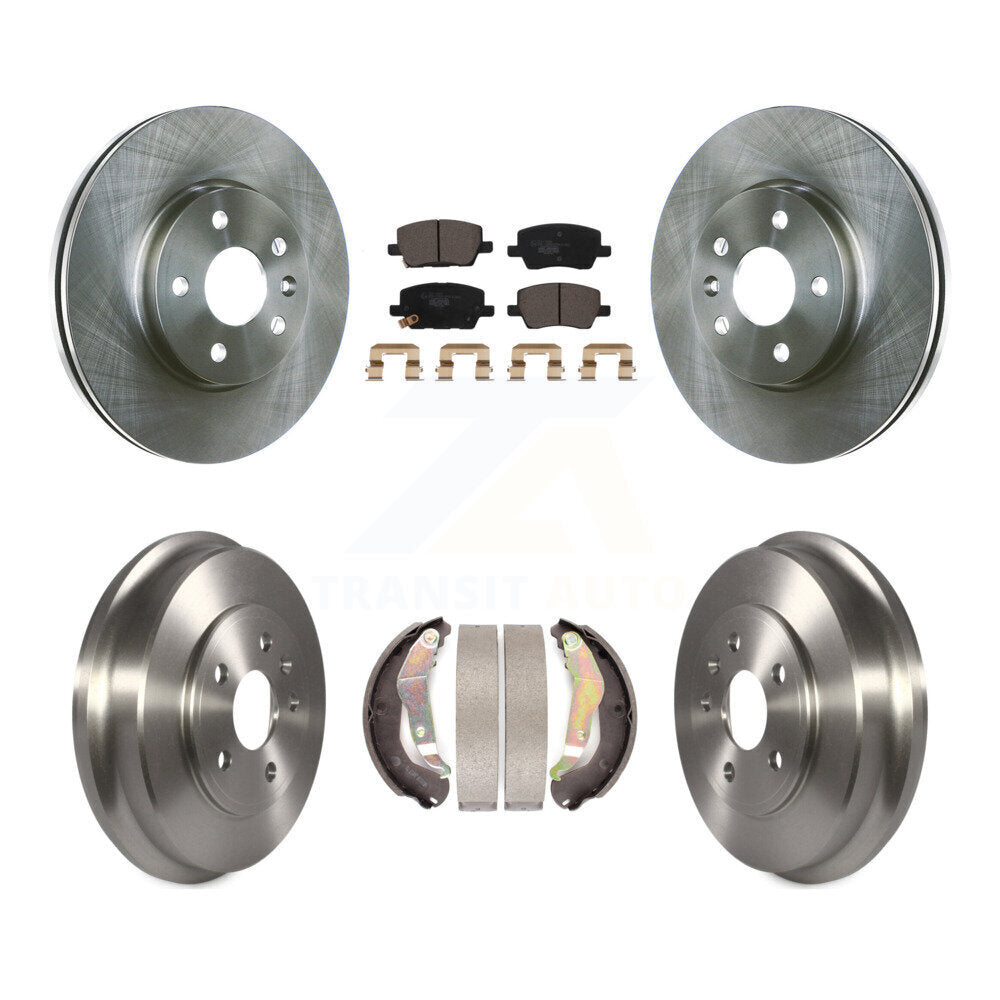 Transit Auto K8T-103547 Disc Brake Kit for 2018-2020 Chevrolet Sonic - Front and Rear product image