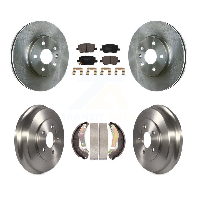 Transit Auto K8T-103547 Disc Brake Kit for 2018-2020 Chevrolet Sonic - Front and Rear product image