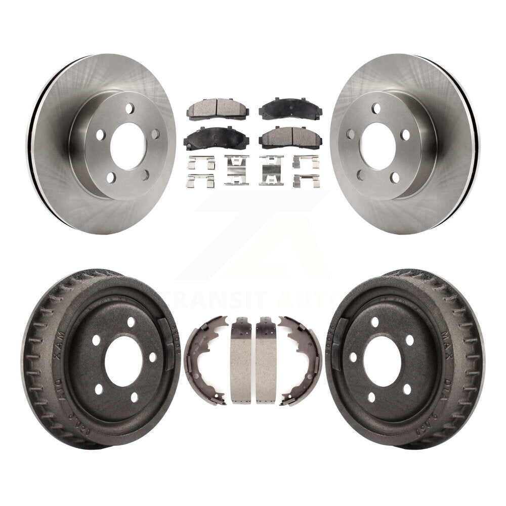 Transit Auto K8T-103554 Disc Brake Kit for 1998-2002 Ford Ranger, Mazda B3000, Mazda B4000 - Front and Rear product image