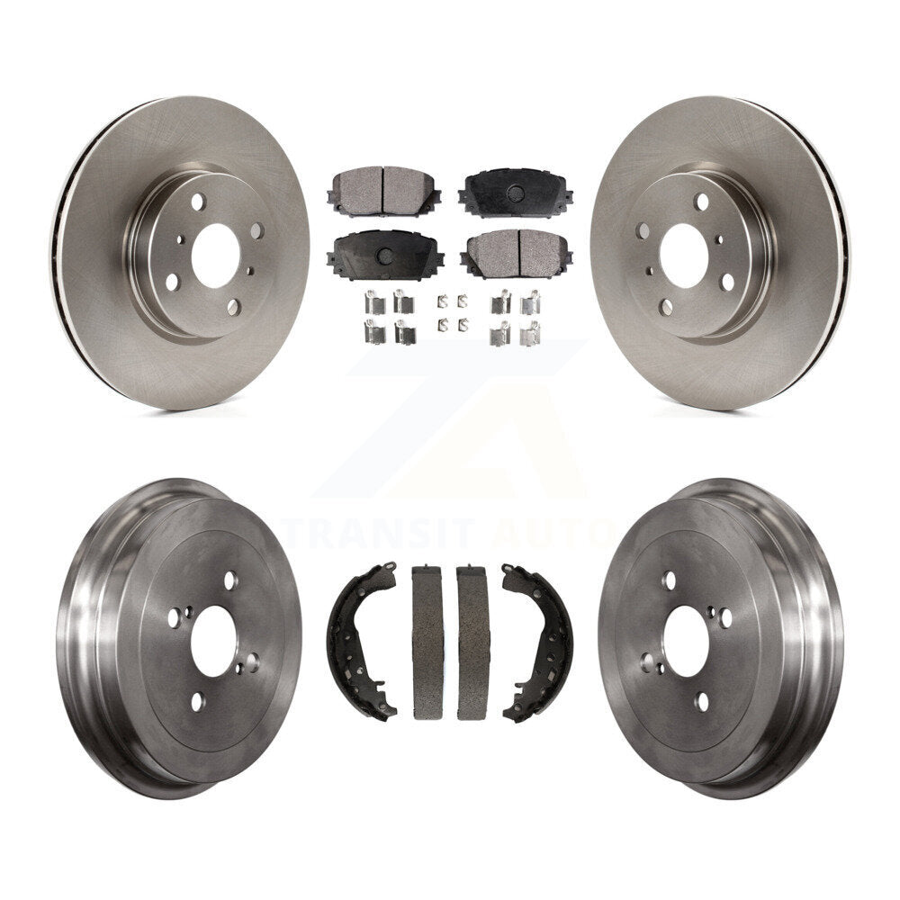 Transit Auto K8T-103558 Disc Brake Kit for 2012-2013 Toyota Yaris - Front and Rear product image