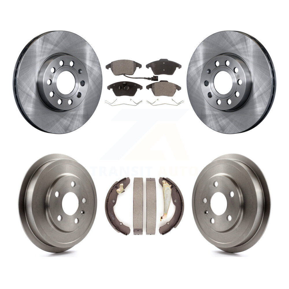 Transit Auto K8T-103621 Disc Brake Kit for 2011-2012 Volkswagen Beetle, Volkswagen Jetta - Front and Rear product image