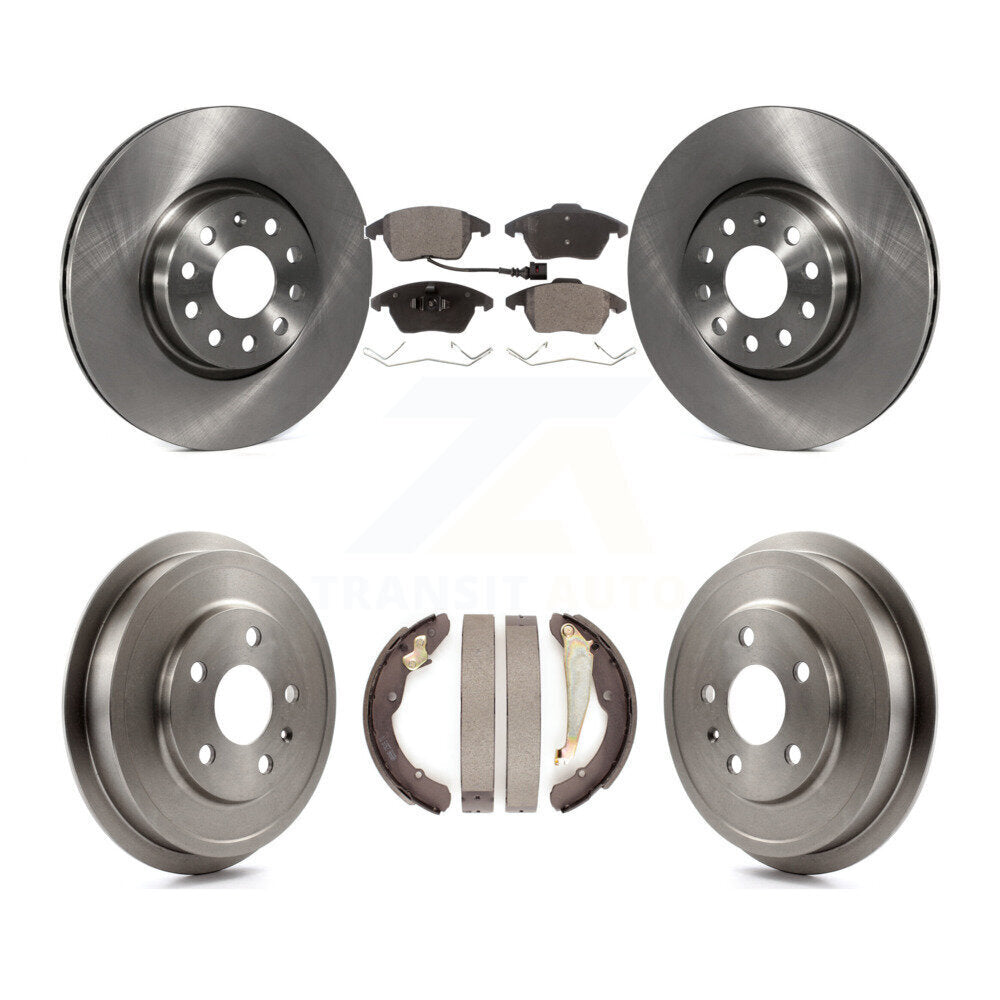 Transit Auto K8T-103622 Disc Brake Kit for 2011-2012 Volkswagen Beetle, Volkswagen Jetta - Front and Rear product image