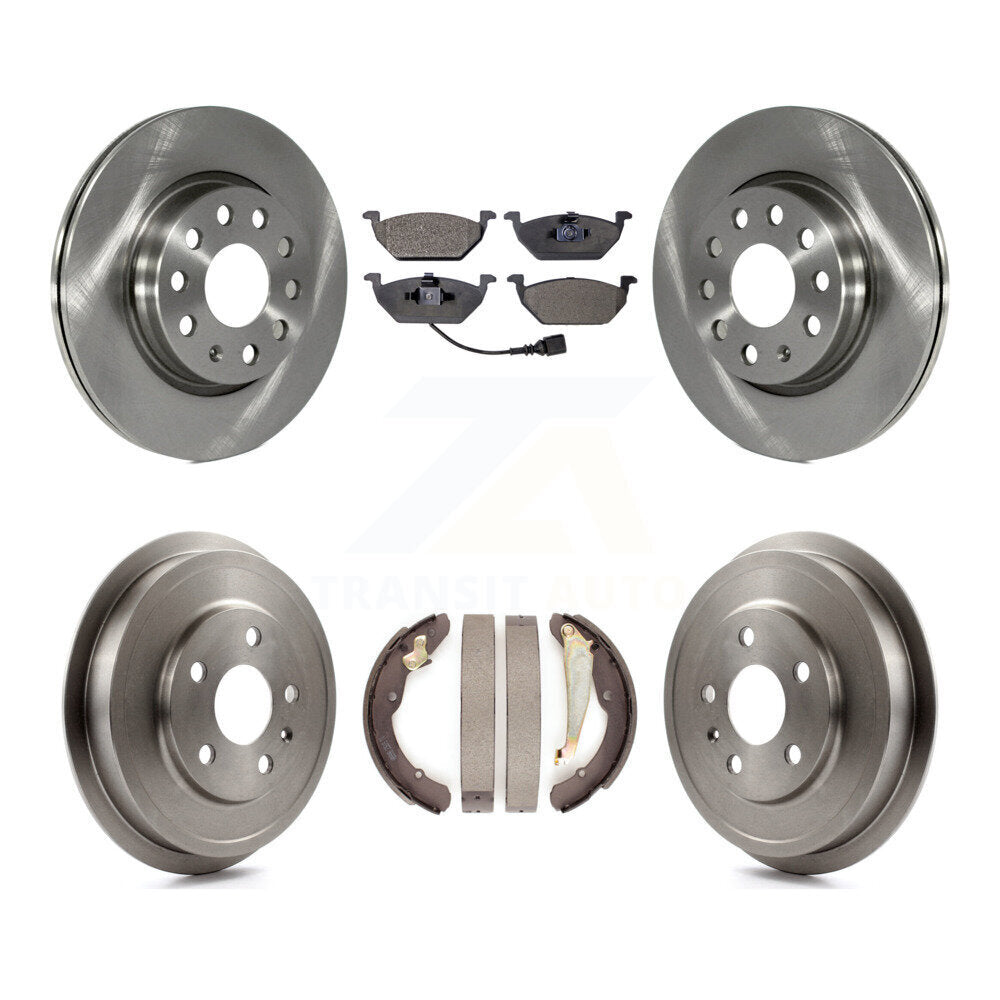 Transit Auto K8T-103623 Disc Brake Kit for 2011-2012 Volkswagen Jetta - Front and Rear product image