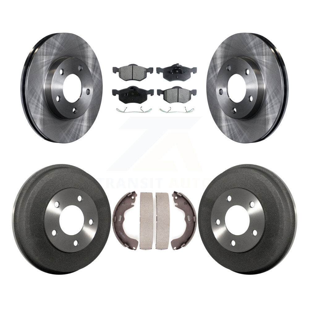 Transit Auto K8T-103632 Disc Brake Kit for 2001-2007 Ford Escape, Mercury Mariner, Mazda Tribute - Front and Rear product image