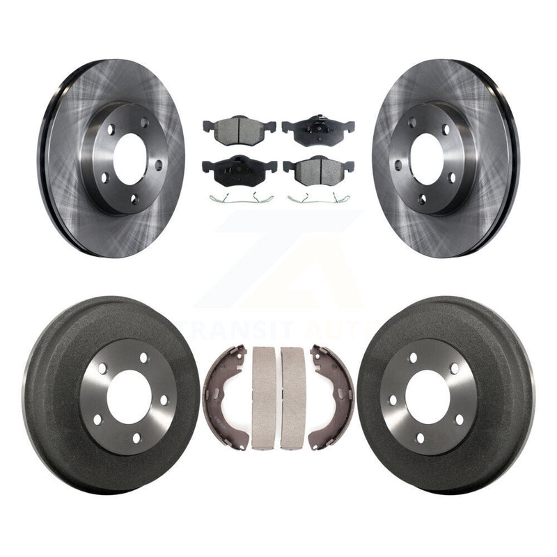 Transit Auto K8T-103632 Disc Brake Kit for 2001-2007 Ford Escape, Mercury Mariner, Mazda Tribute - Front and Rear product image