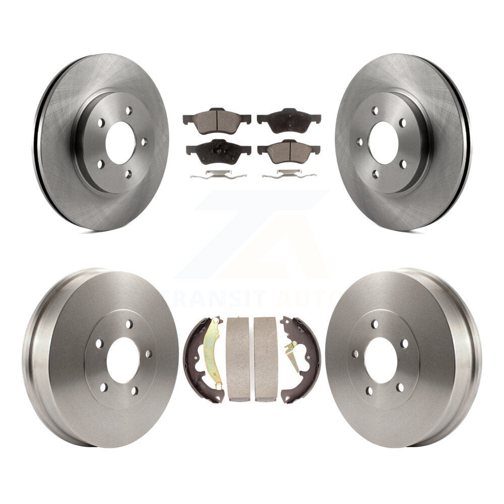 Transit Auto K8T-103634 Disc Brake Kit for 2010-2012 Ford Escape, Mercury Mariner - Front and Rear product image