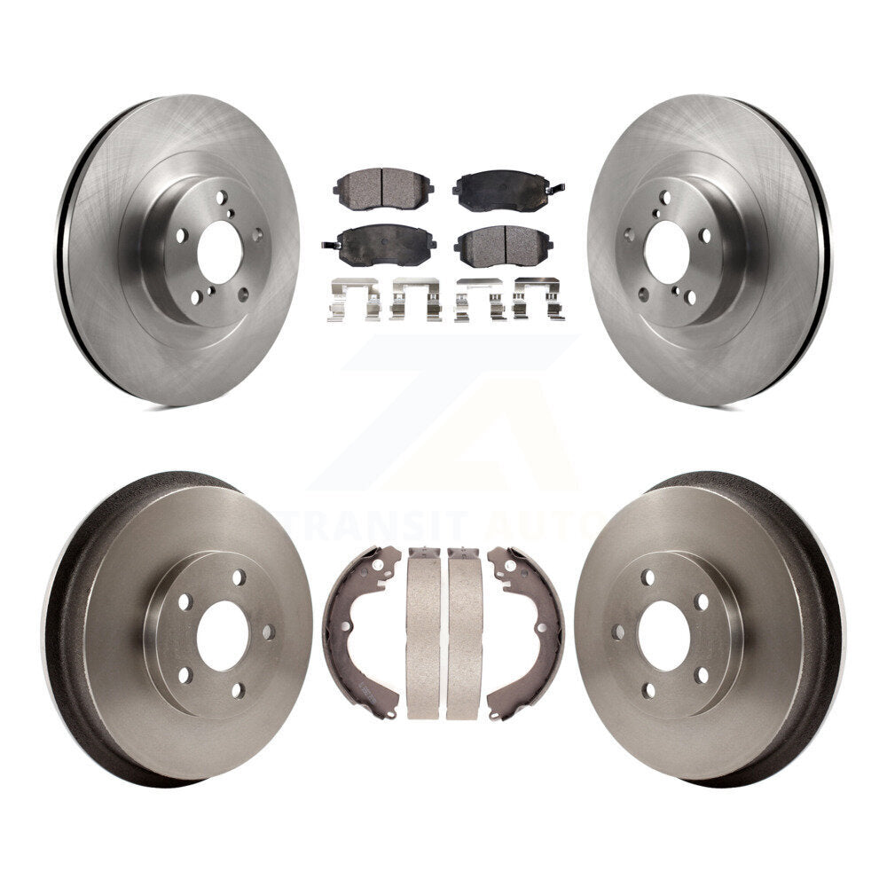 Transit Auto K8T-103637 Disc Brake Kit for 2003-2008 Subaru Forester, Subaru Impreza - Front and Rear product image