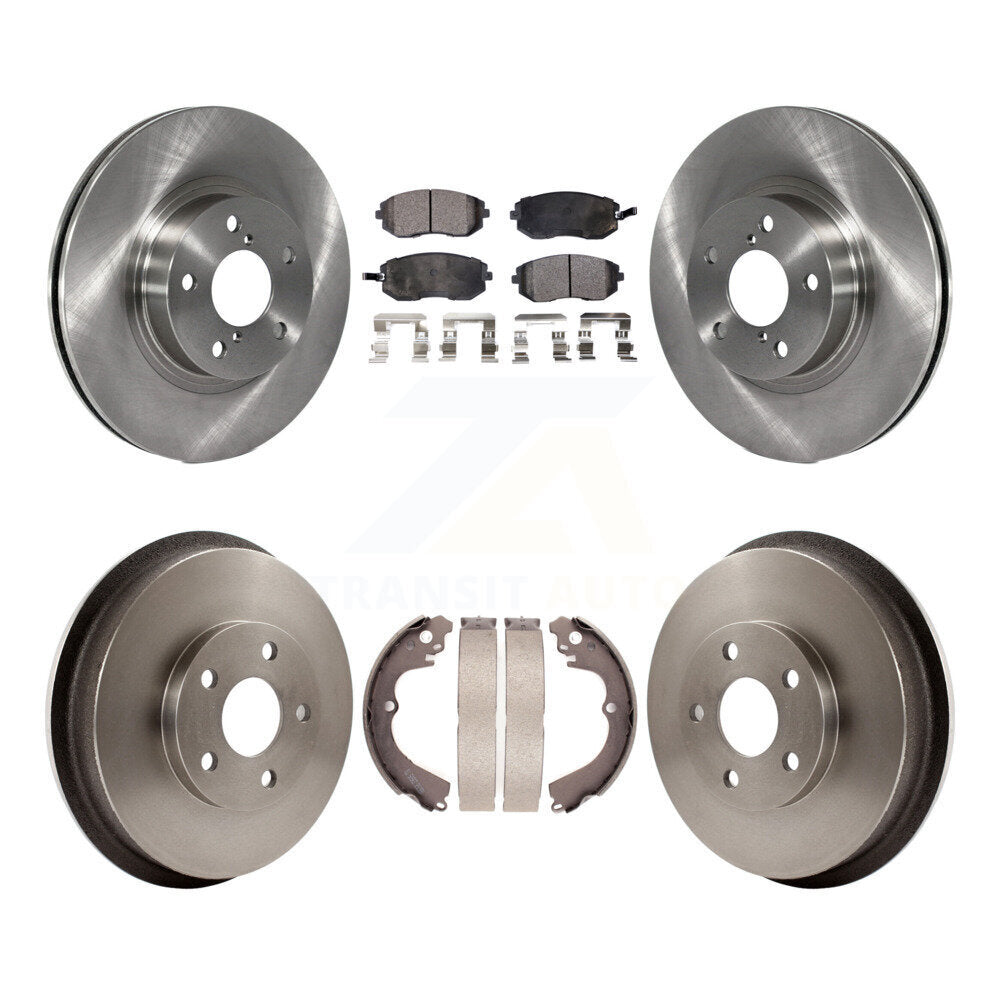Transit Auto K8T-103638 Disc Brake Kit for 2002-2003 Subaru Impreza - Front and Rear product image