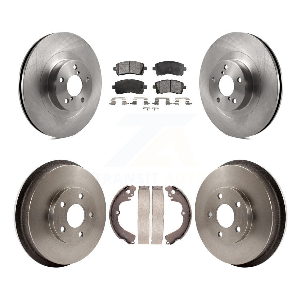 Transit Auto K8T-103639 Disc Brake Kit for 2002-2003 Subaru Impreza - Front and Rear product image