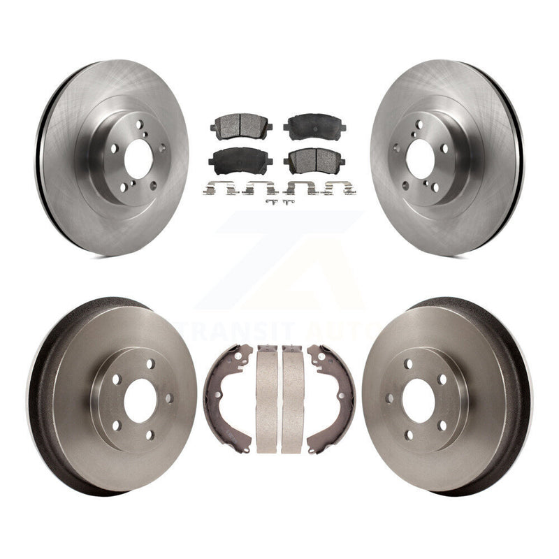 Transit Auto K8T-103639 Disc Brake Kit for 2002-2003 Subaru Impreza - Front and Rear product image