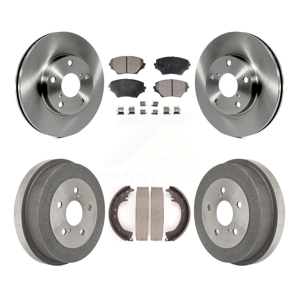 Transit Auto K8T-103644 Disc Brake Kit for 2001-2002 Toyota RAV4 - Front and Rear product image