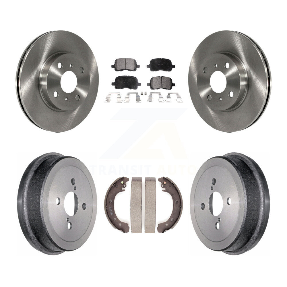 Transit Auto K8T-103649 Disc Brake Kit for 2002 Toyota Corolla - Front and Rear product image
