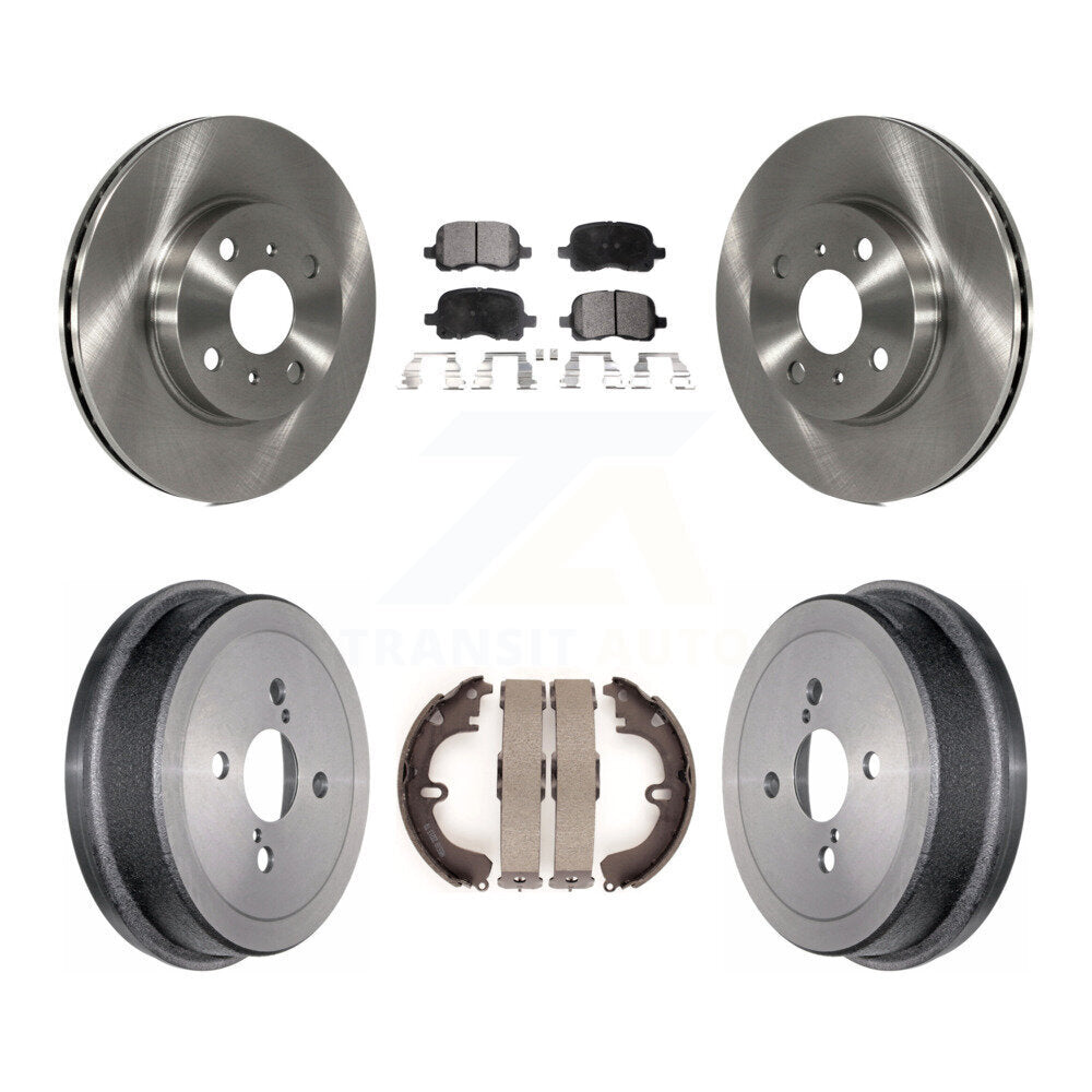 Transit Auto K8T-103650 Disc Brake Kit for 1999-2002 Toyota Corolla - Front and Rear product image