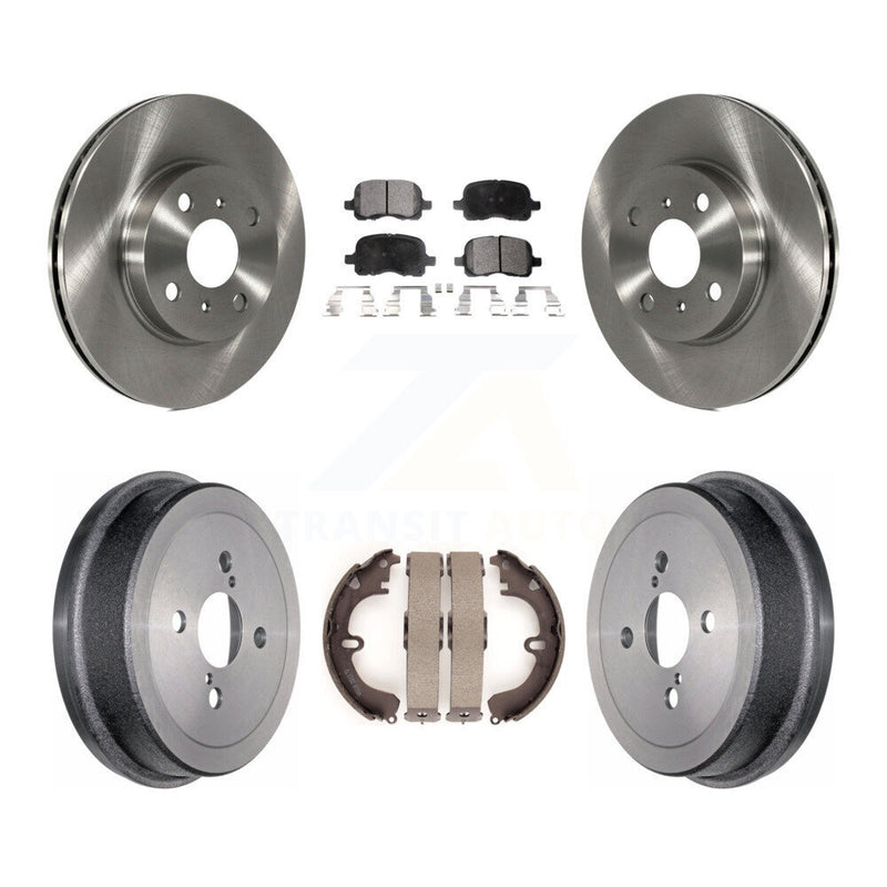 Transit Auto K8T-103650 Disc Brake Kit for 1999-2002 Toyota Corolla - Front and Rear product image
