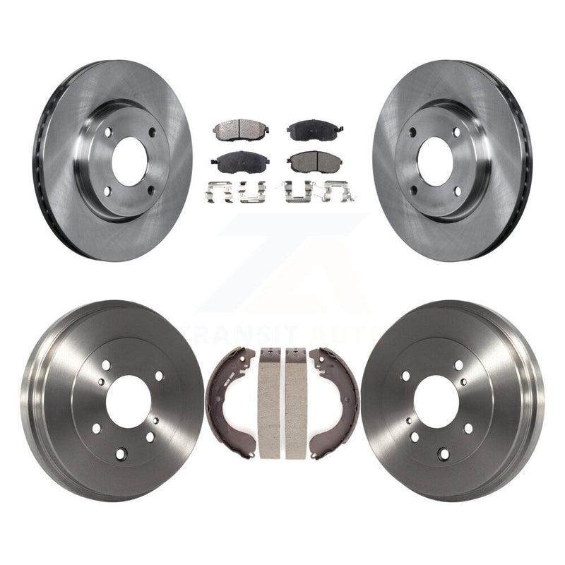 Transit Auto K8T-103656 Disc Brake Kit for 2007-2014 Nissan Cube, Nissan Sentra, Nissan Versa - Front and Rear product image