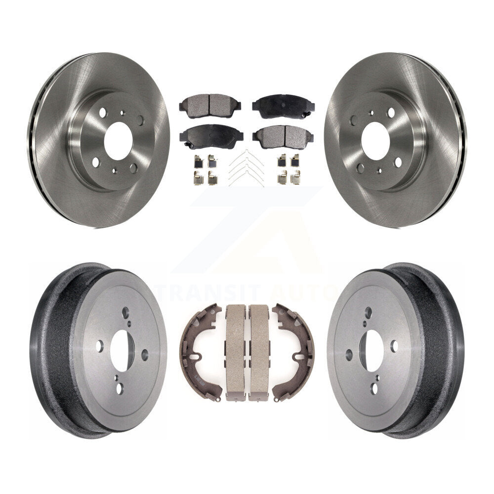 Transit Auto K8T-103663 Disc Brake Kit for 1993-1997 Geo Prizm, Toyota Corolla - Front and Rear product image