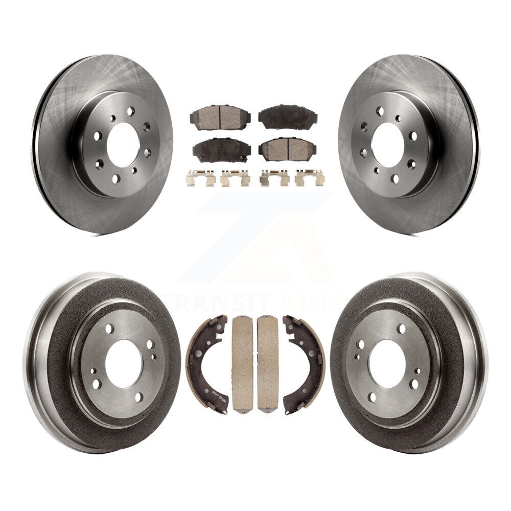 Transit Auto K8T-103670 Disc Brake Kit for 1994-1995 Honda Civic - Front and Rear product image