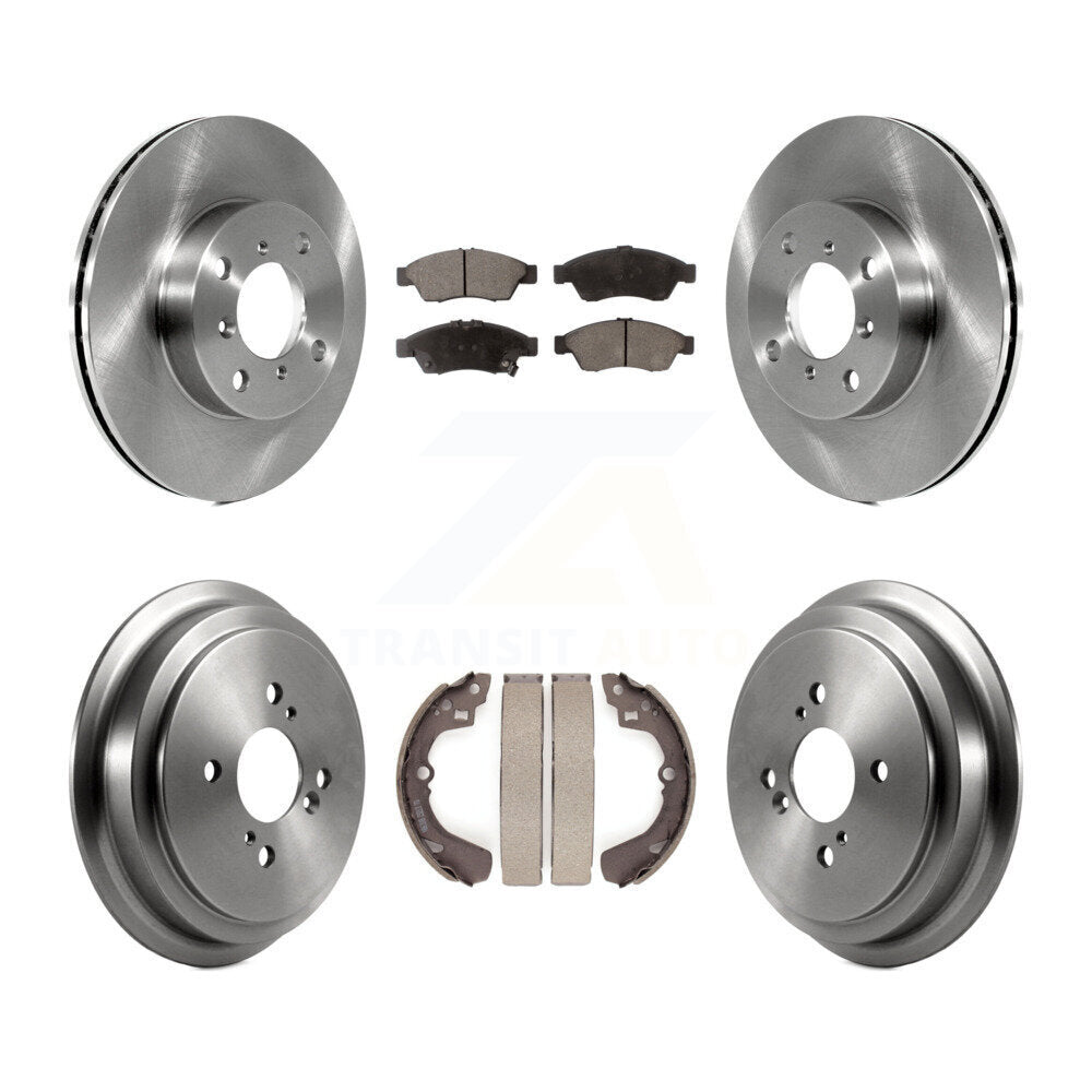 Transit Auto K8T-103680 Disc Brake Kit for 2006-2007 Suzuki Aerio - Front and Rear product image