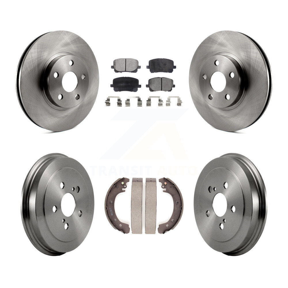 Transit Auto K8T-103685 Disc Brake Kit for 2003-2008 Toyota Corolla - Front and Rear product image