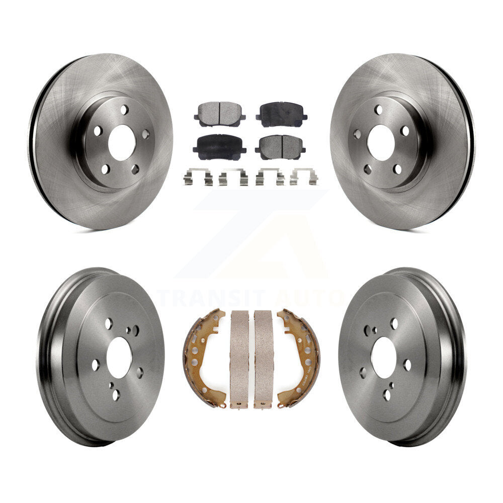 Transit Auto K8T-103686 Disc Brake Kit for 2003-2008 Toyota Corolla - Front and Rear product image