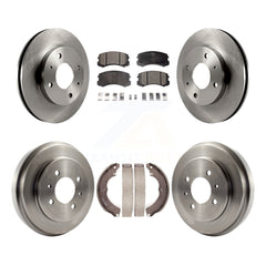 Transit Auto K8T-103689 Disc Brake Kit for 2002-2006 Mitsubishi Lancer - Front and Rear product image