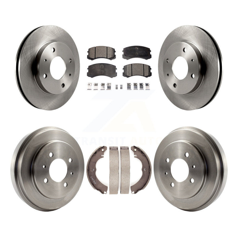 Transit Auto K8T-103689 Disc Brake Kit for 2002-2006 Mitsubishi Lancer - Front and Rear product image