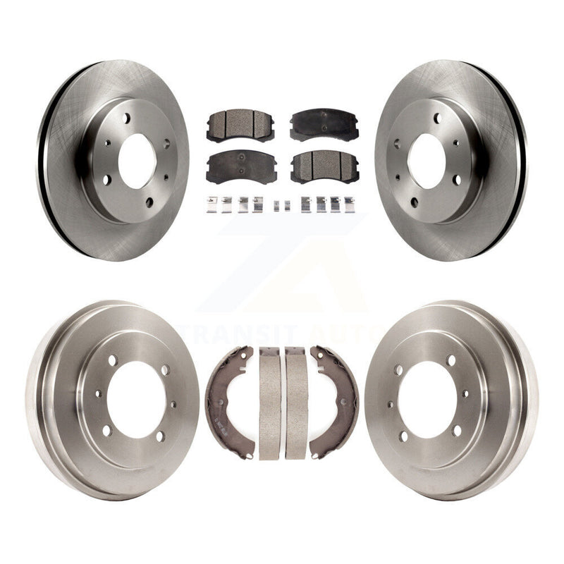 Transit Auto K8T-103690 Disc Brake Kit for 2002-2007 Mitsubishi Lancer - Front and Rear product image