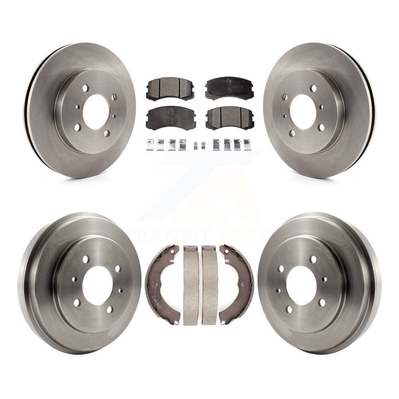 Transit Auto K8T-103691 Disc Brake Kit for 2002-2007 Mitsubishi Lancer - Front and Rear product image