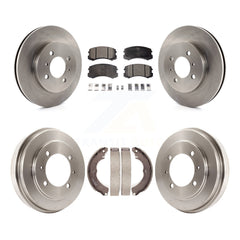 Transit Auto K8T-103692 Disc Brake Kit for 2002-2005 Mitsubishi Lancer - Front and Rear product image