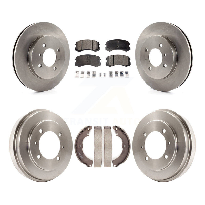 Transit Auto K8T-103692 Disc Brake Kit for 2002-2005 Mitsubishi Lancer - Front and Rear product image