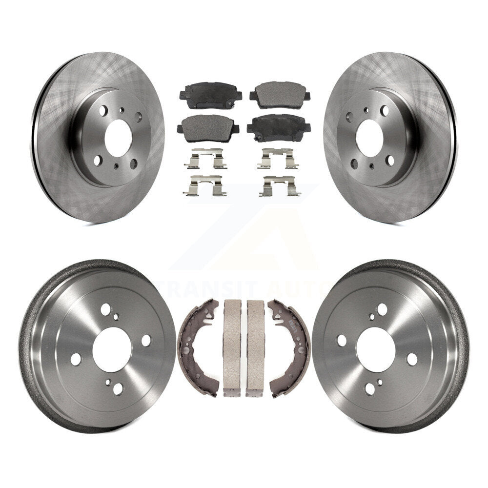 Transit Auto K8T-103697 Disc Brake Kit for 2001-2005 Toyota Echo - Front and Rear product image