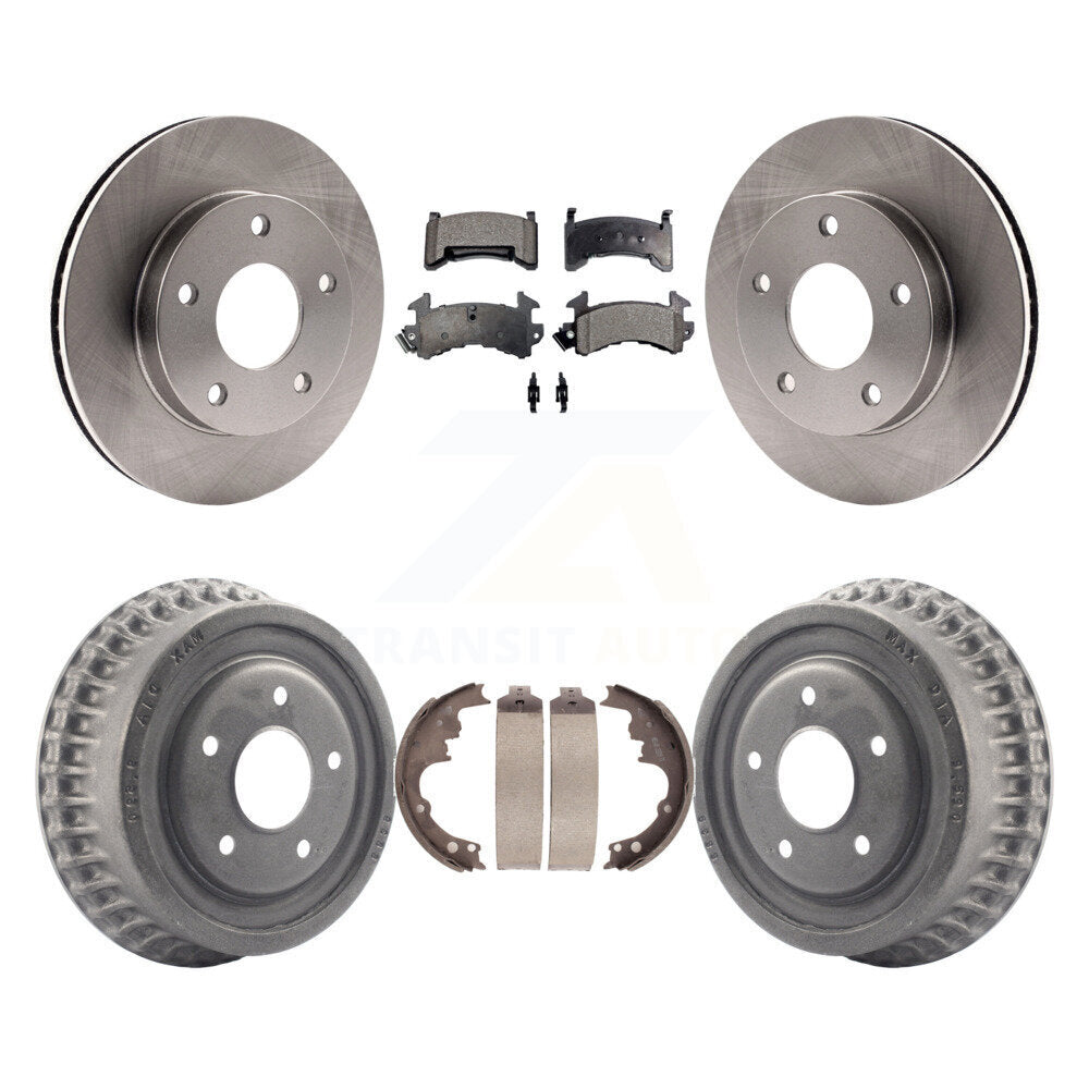 Transit Auto K8T-103700 Disc Brake Kit for 1980-1991 GMC Sonoma, GMC Syclone, Oldsmobile Bravada & more - Front and Rear product image