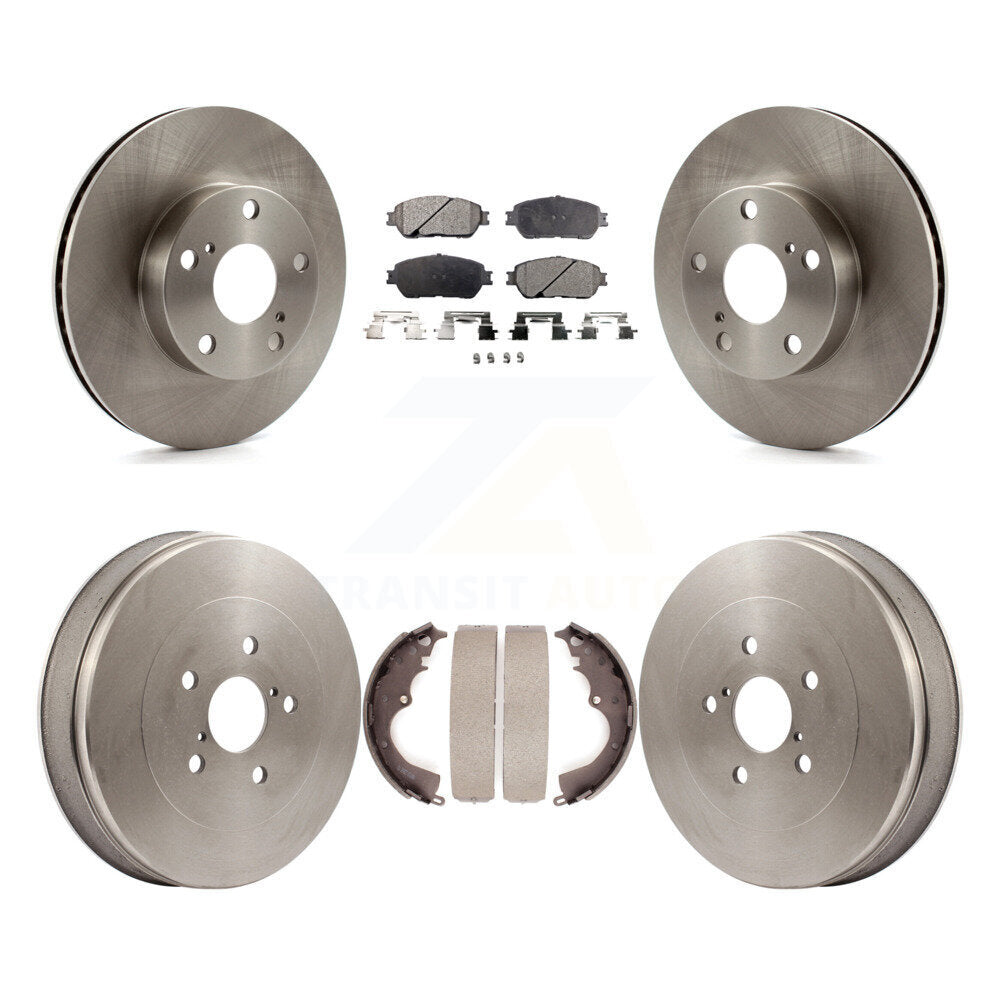 Transit Auto K8T-103702 Disc Brake Kit for 2005-2015 Toyota Tacoma - Front and Rear product image