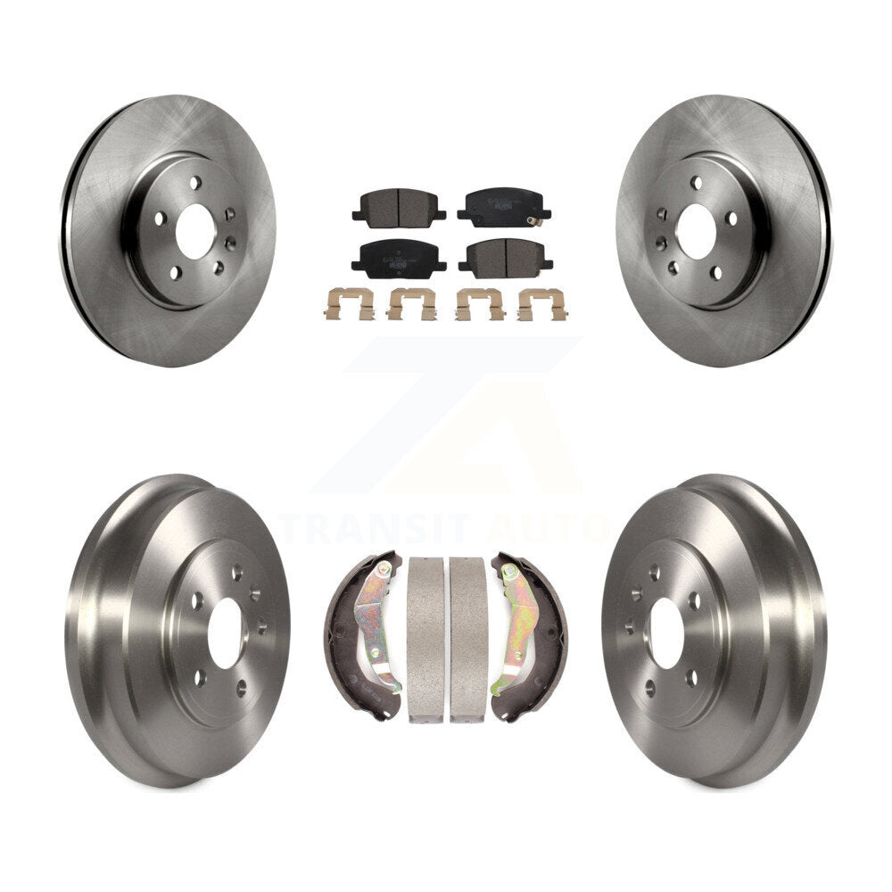 Transit Auto K8T-103723 Disc Brake Kit for 2018-2022 Chevrolet Trax - Front and Rear product image