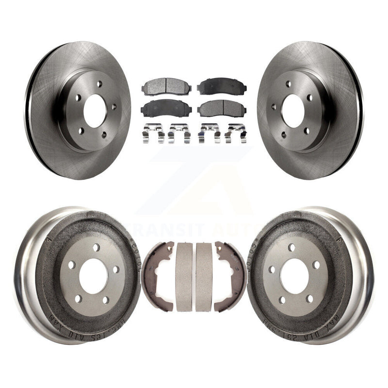 Transit Auto K8T-103724 Disc Brake Kit for 2002-2007 Pontiac Torrent, Chevrolet Equinox, Saturn Vue - Front and Rear product image