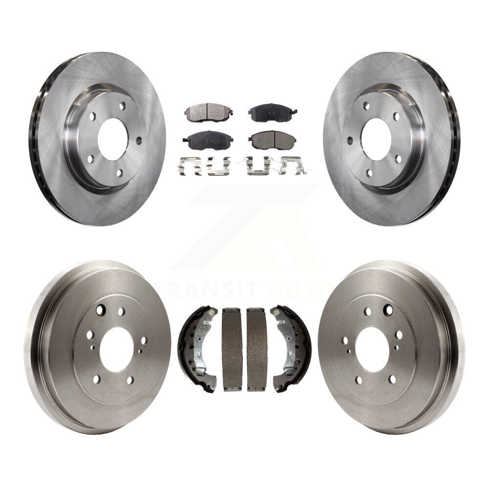 Transit Auto K8T-103728 Disc Brake Kit for 2013-2019 Nissan Sentra - Front and Rear product image