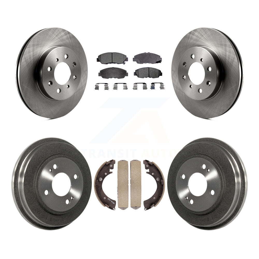 Transit Auto K8T-103735 Disc Brake Kit for 2001-2005 Honda Civic - Front and Rear product image