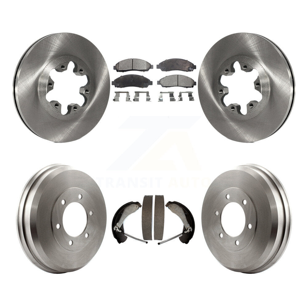 Transit Auto K8T-103740 Disc Brake Kit for 2004-2008 Isuzu i-290, Isuzu i-370, Isuzu i-280 & more - Front and Rear product image