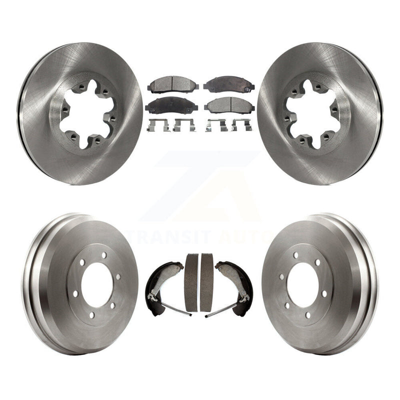 Transit Auto K8T-103740 Disc Brake Kit for 2004-2008 Isuzu i-290, Isuzu i-370, Isuzu i-280 & more - Front and Rear product image