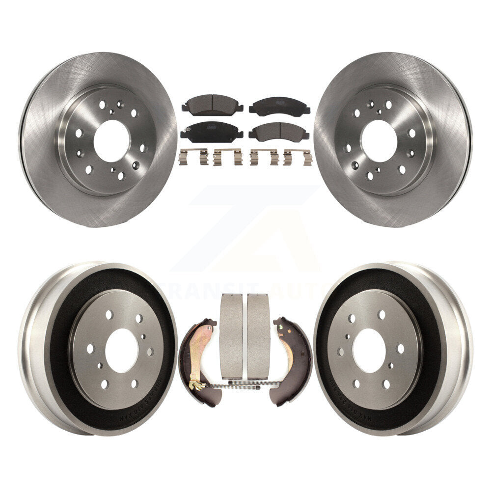 Transit Auto K8T-103742 Disc Brake Kit for 2005-2008 Chevrolet Silverado 1500, GMC Sierra 1500, Chevrolet Silverado 1500 Classic & more - Front and Rear product image