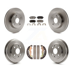 Transit Auto K8T-103754 Disc Brake Kit for 2011-2014 Mazda 2 - Front and Rear product image