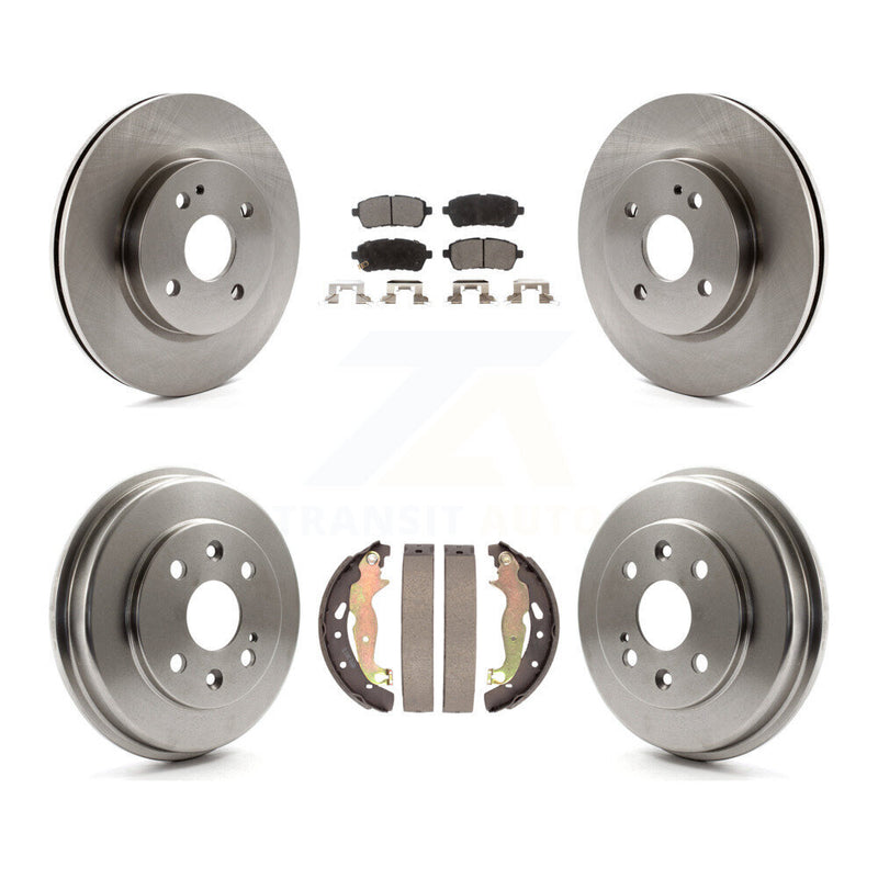 Transit Auto K8T-103754 Disc Brake Kit for 2011-2014 Mazda 2 - Front and Rear product image