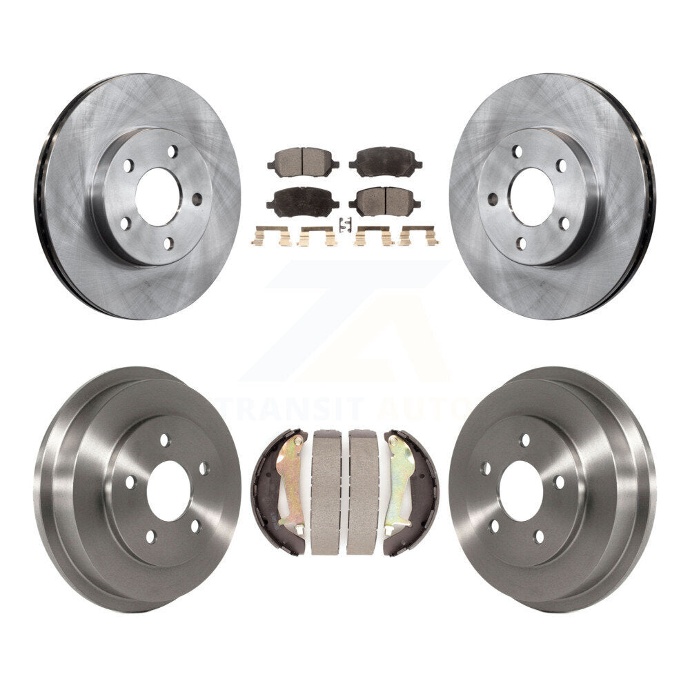 Transit Auto K8T-103756 Disc Brake Kit for 2009-2010 Chevrolet Cobalt, Pontiac G5 - Front and Rear product image