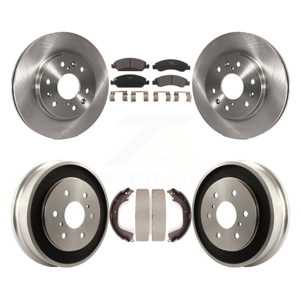 Transit Auto K8T-103757 Disc Brake Kit for 2008 Chevrolet Silverado 1500, GMC Sierra 1500 - Front and Rear product image