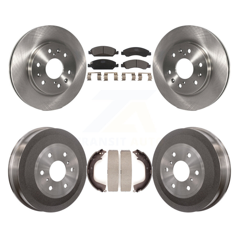 Transit Auto K8T-103758 Disc Brake Kit for 2009-2013 Chevrolet Silverado 1500, GMC Sierra 1500 - Front and Rear product image