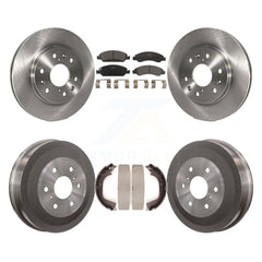 Transit Auto K8T-103758 Disc Brake Kit for 2009-2013 Chevrolet Silverado 1500, GMC Sierra 1500 - Front and Rear product image